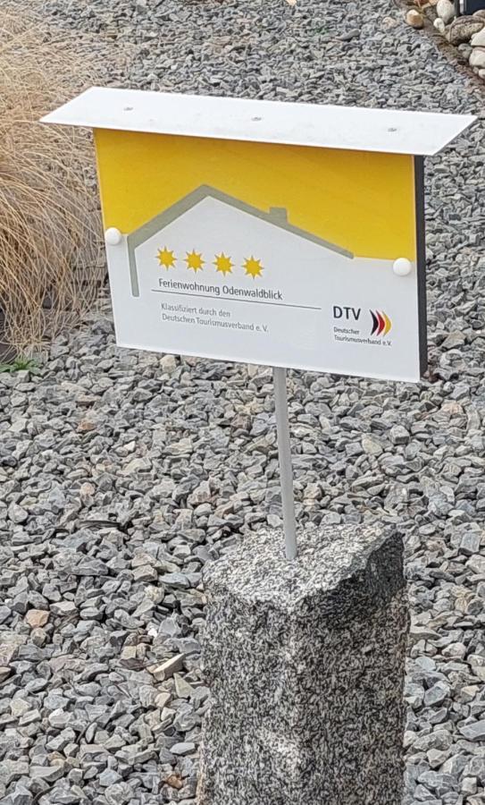 Ferienwohnung Odenwaldblick Momlingen Exteriér fotografie